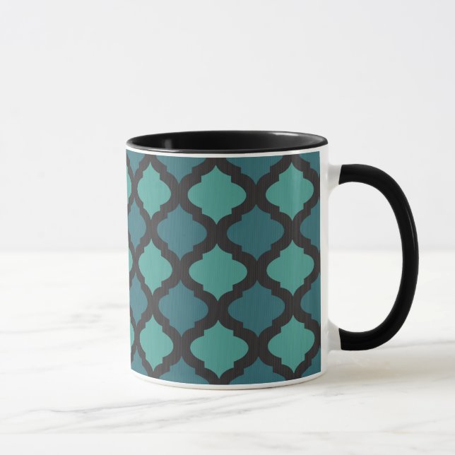 Mosaic pattern in arab style mug (Right)