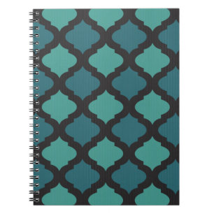 Mosaic pattern in arab style notebook