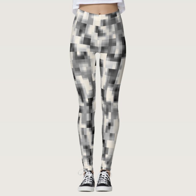 Mosaic Pattern Leggings (Front)