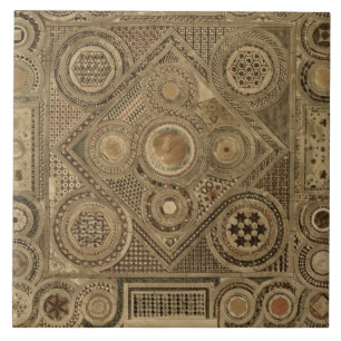 Mosaic Pavement Before the Altar, plate A from 'We Tile