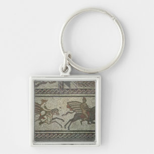 Mosaic pavement from the Roman villa at Low Key Ring