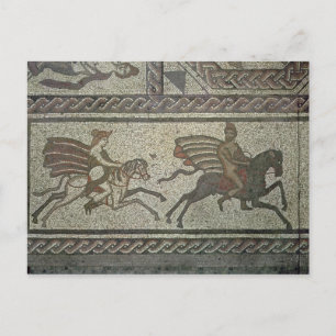 Mosaic pavement from the Roman villa at Low Postcard