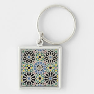 Mosaic Pavement in the Alhambra, from 'The Arabian Key Ring