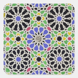 Mosaic pavement in the dressing room of the Sultan Square Sticker