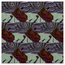 Mosaic picture with it in light green pistachio