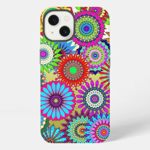 Mosaic Pinwheels iPhone 13 Case