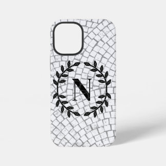 Mosaic Print Monogram iPhone 12 Mini Case