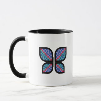 Mosaic Radiance Butterfly Mug