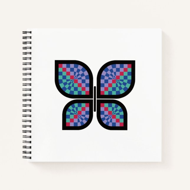 Mosaic Radiance Butterfly Notebook (Front)