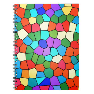 Mosaic Rainbow Notebook