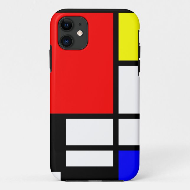 MOSAIC rectangles squares coloured I + your ideas Case-Mate iPhone Case (Back)