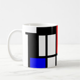 MOSAIC rectangles squares coloured I + your ideas Coffee Mug