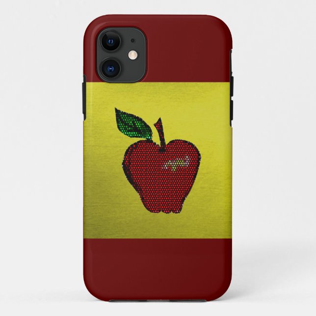 Mosaic Red Apple / iphone case-Design 1 Case-Mate iPhone Case (Back)