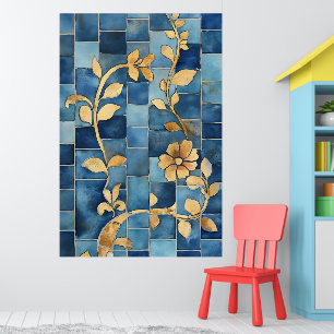 Mosaic reminiscent of traditional Moroccan styles, Poster