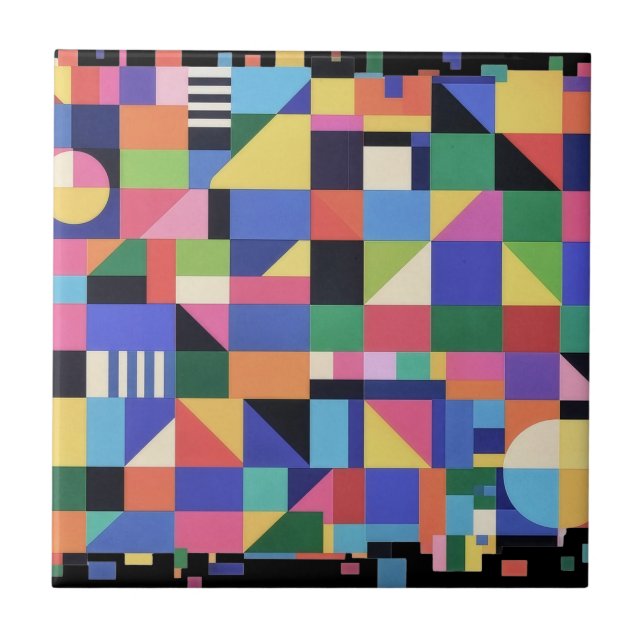 Mosaic Spectrum Ceramic Tile (Front)