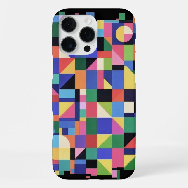 Mosaic Spectrum iPhone Case (Back)