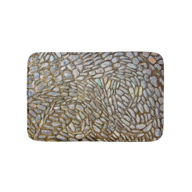 Mosaic Stone Bath Mat (Front)