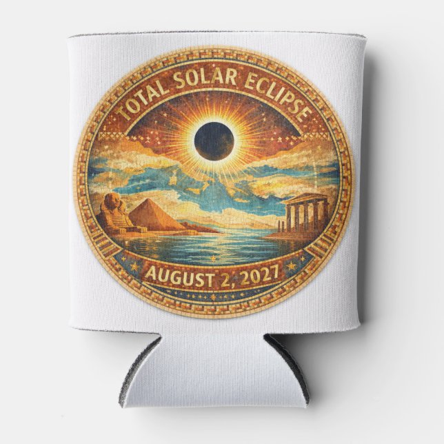Mosaic Style 2027 Eclipse Can Cooler (Front)