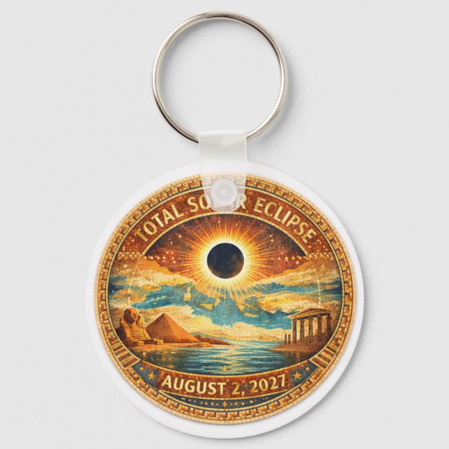 Mosaic Style 2027 Eclipse Key Ring (Front)
