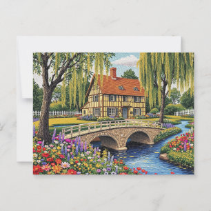 MOSAIC style  Postcard