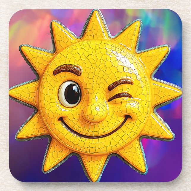 Mosaic Sun Delight Coaster (Front)