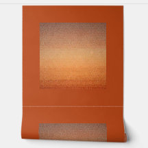 Mosaic sunset square frame orange