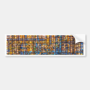 Mosaic Tapestry Bumper Sticker