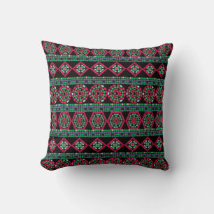Mosaic throw pillow