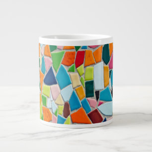 mosaic tiles coffee mug