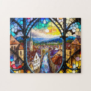 Mosaic Town 3 Easy brain Art Puzzle Photo Puzzles