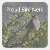 Mosaic Woodland Animal Birder Proud Bird Nerd