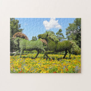 Mosaïcultures  Montreal. Jigsaw Puzzle