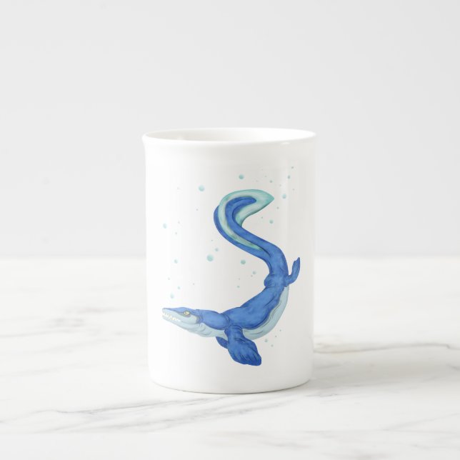 Mosasaurus Bone China Mug (Front)