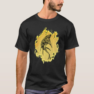 Mosasaurus Dinosaur Motif Prehistoric Predator Din T-Shirt