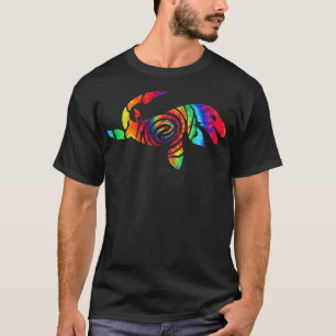 Mosasaurus Dinosaur Tie Dye Vintage Mosasaurus Lov T-Shirt
