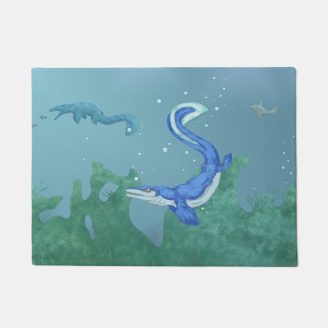 Mosasaurus Doormat (Front)