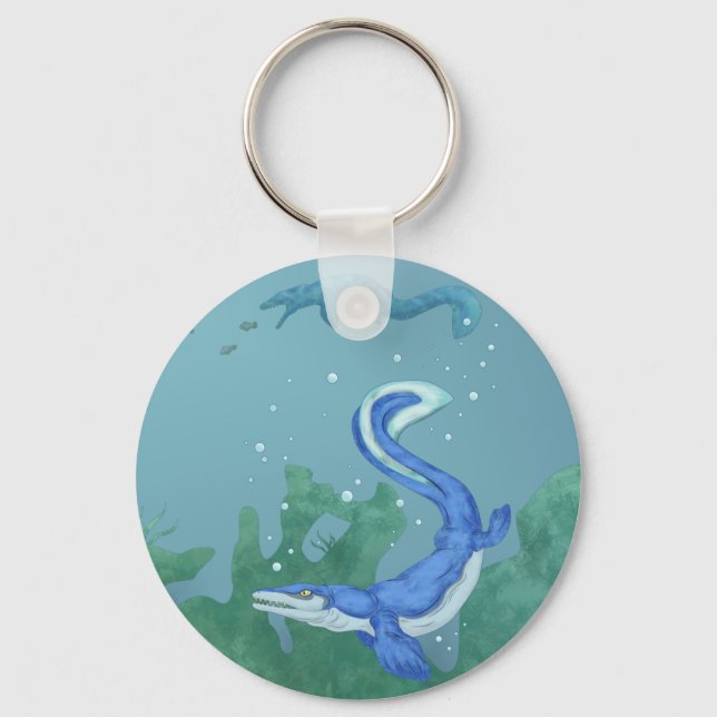 Mosasaurus Key Ring (Front)