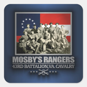 Mosby's Rangers 2 Square Sticker