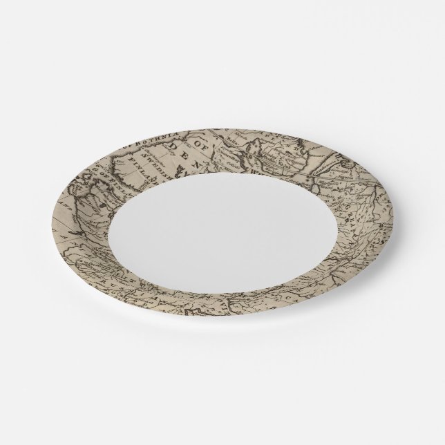 Moscovy, Russia Paper Plate (Angled)