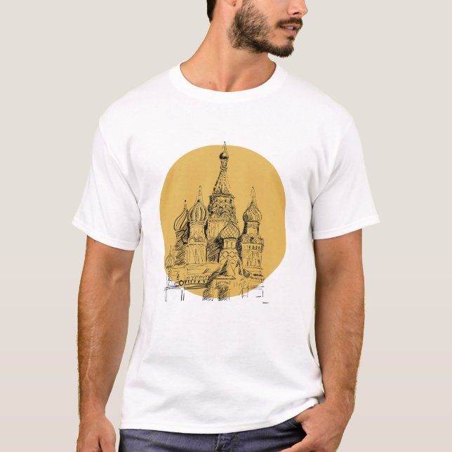 Moscow Cathedral T-Shirt (Front)