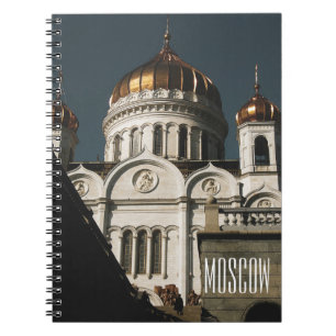Moscow Christ The Saviour Cathedral Architecture Notebook