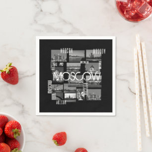 Moscow City St Basil's Cathedral Architecture City Napkin