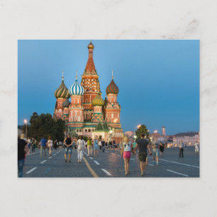 Moscow   holiday postcard