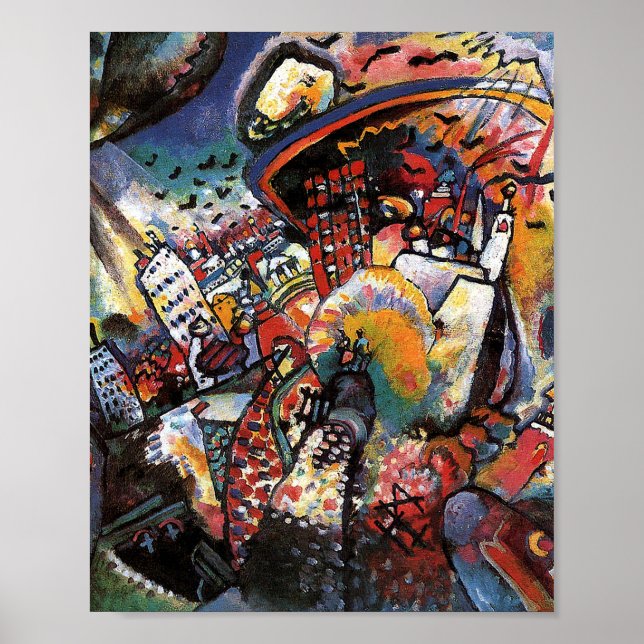 Moscow I by Vassily Kandinsky Poster (Front)