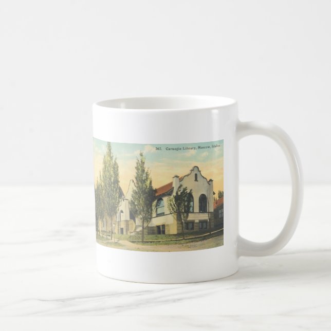 Moscow Idaho Carnegie Library Mug (Right)