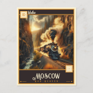 Moscow, Idaho Vintage Postcard