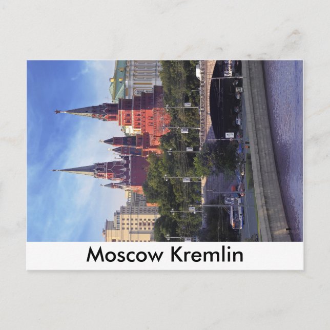 Moscow Kremlin Postcard (Front)