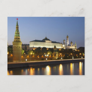 Moscow Kremlin Postcard