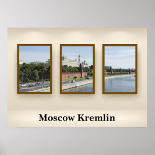 Moscow Kremlin Poster