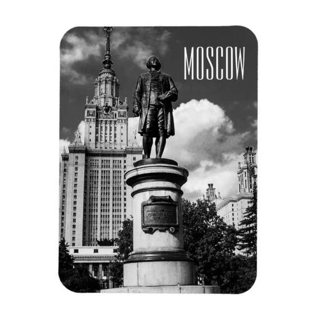 Moscow Lomonosov State University Magnet (Vertical)